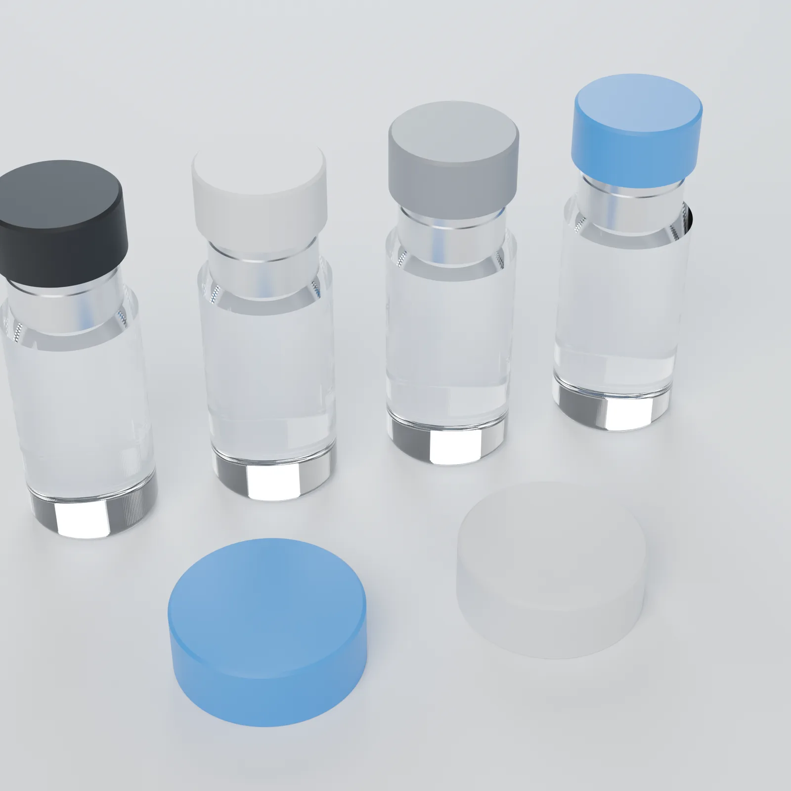 Write-On Vial Caps